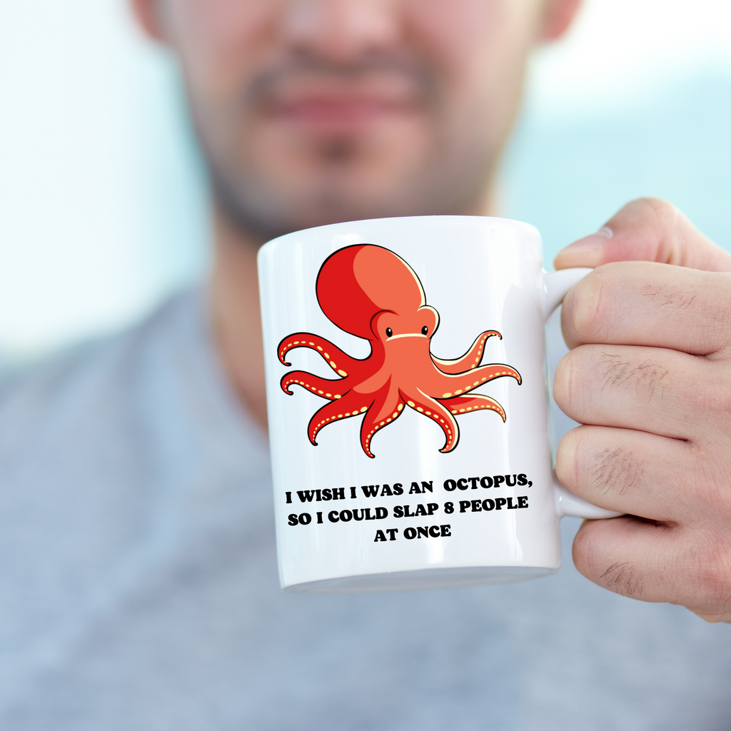 Taza "Bofetada Pulpo"