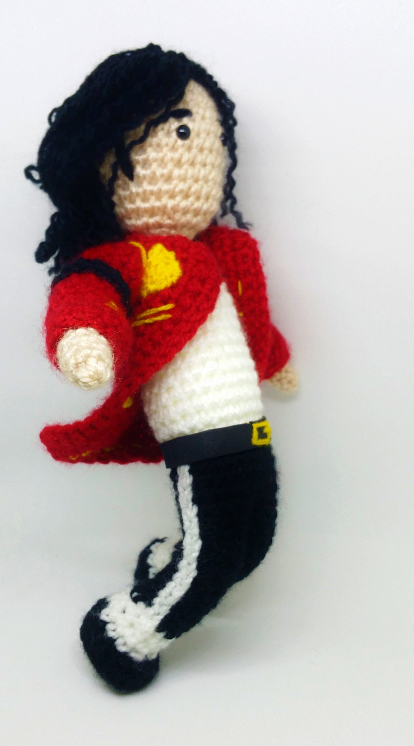 Muñeco de lana Michael Jackson
