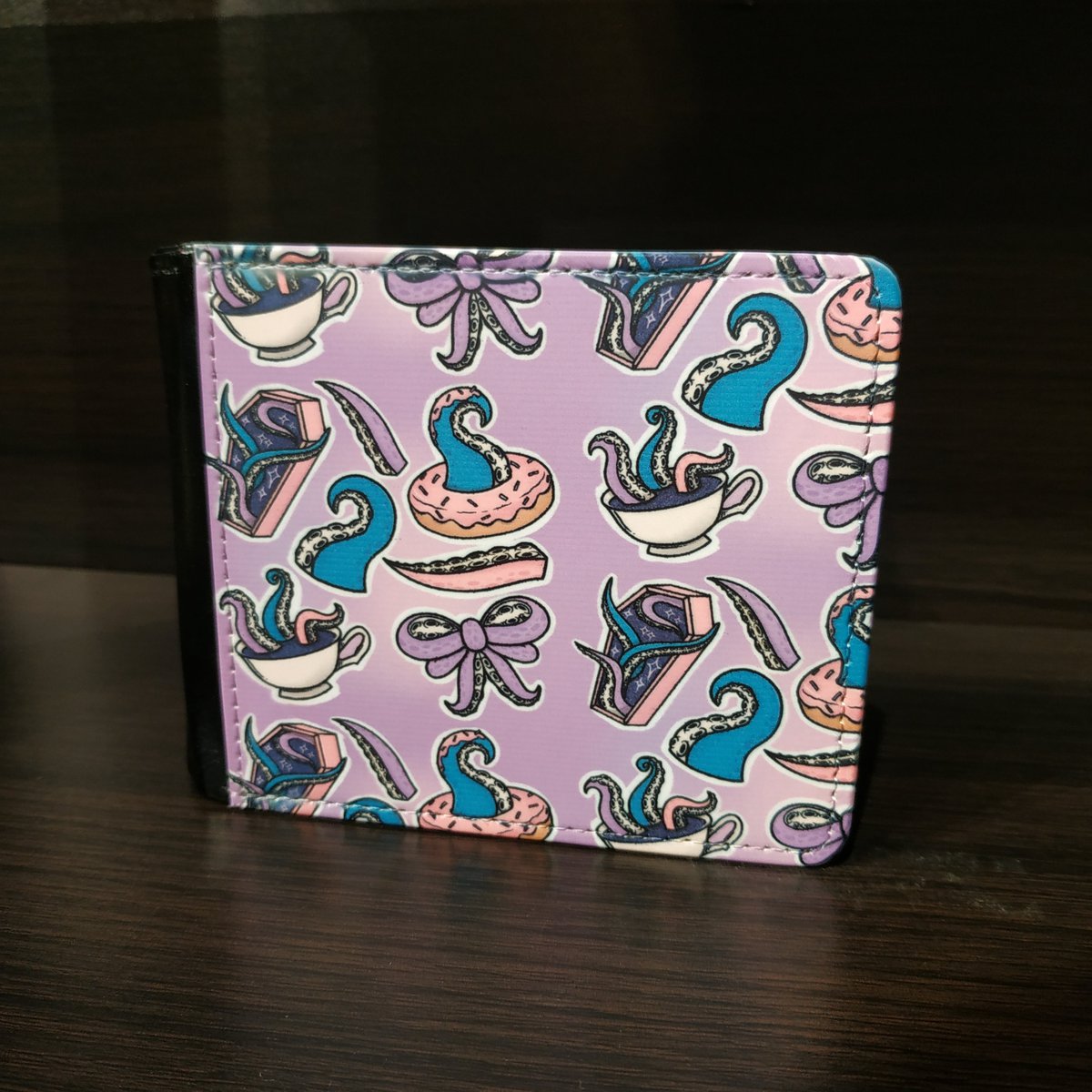 Purple Tentacles Wallet