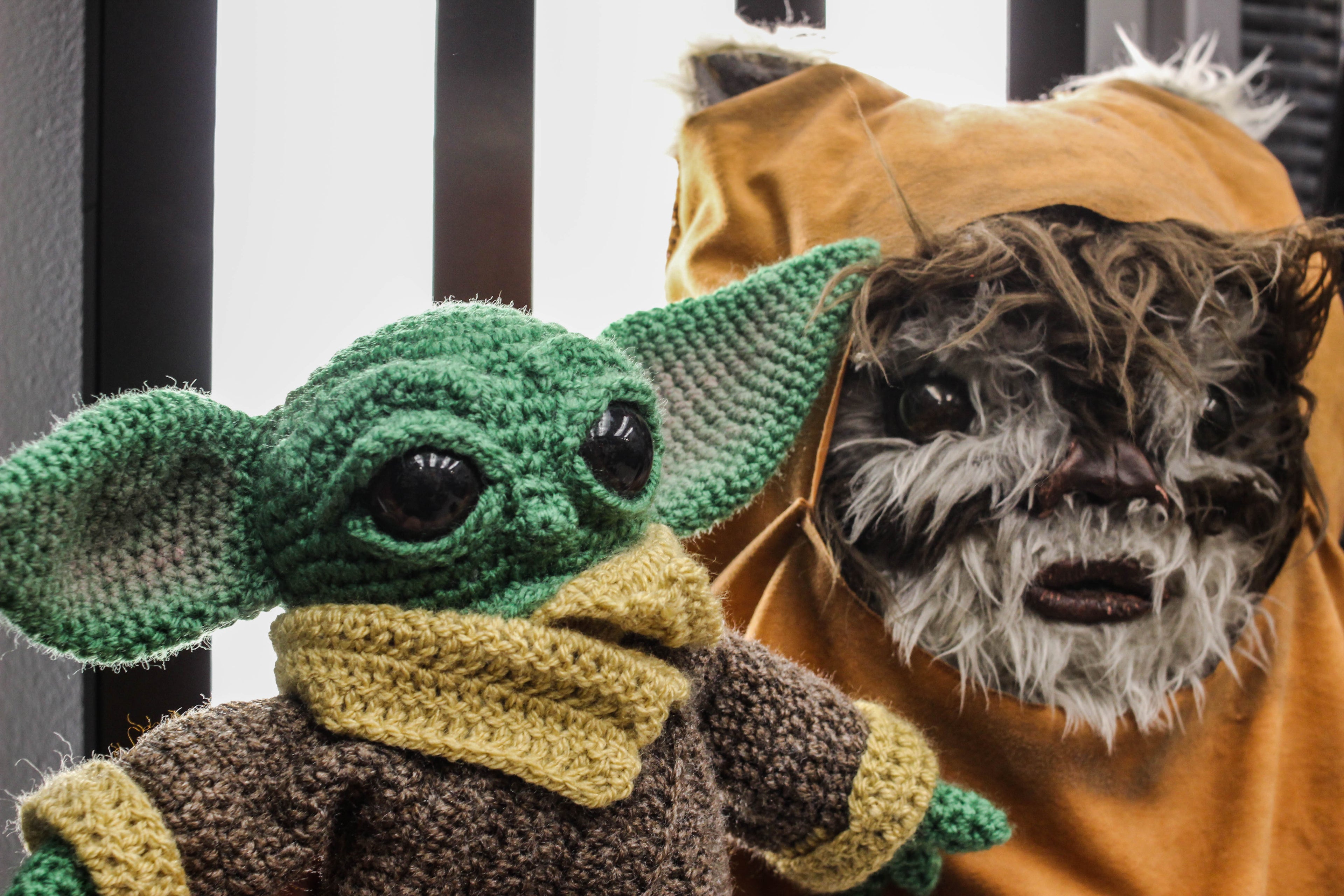 Baby Yoda wool doll by Kutuleras