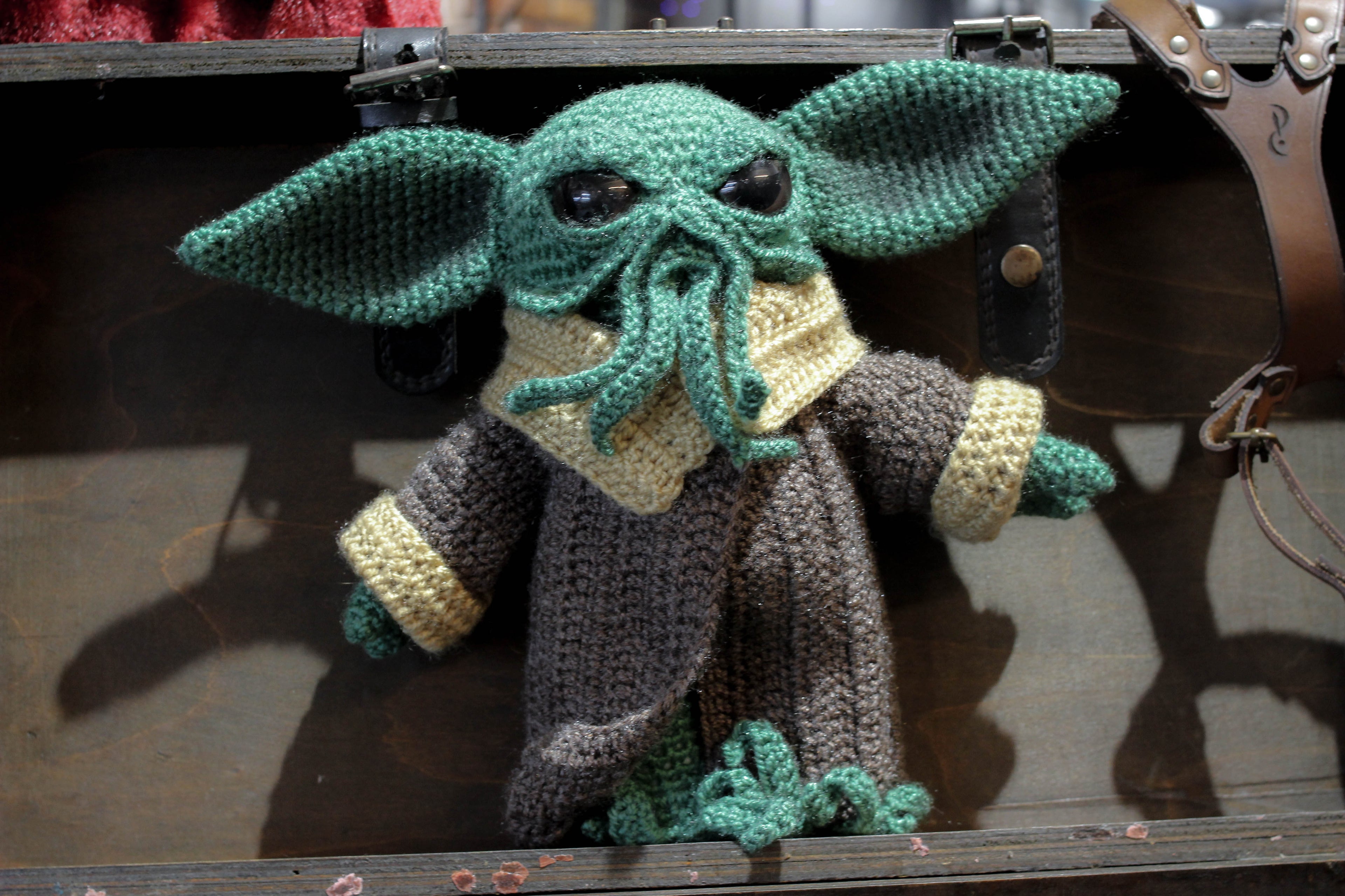 Baby Ythulhu wooldoll