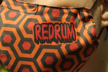 Load image into Gallery viewer, Redrum face mask shining Printed fabric