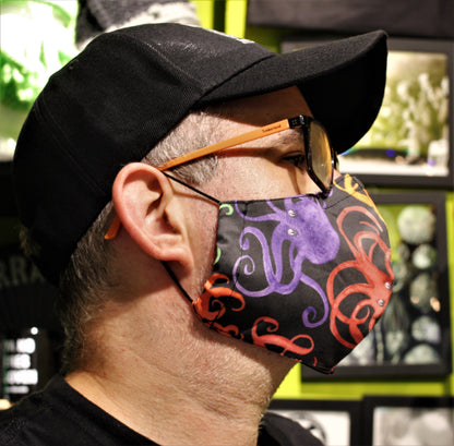 Octopus mask Reusable with filter pocket