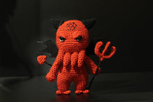 Load image into Gallery viewer, Satan Cthulhu Wool Doll Handmade