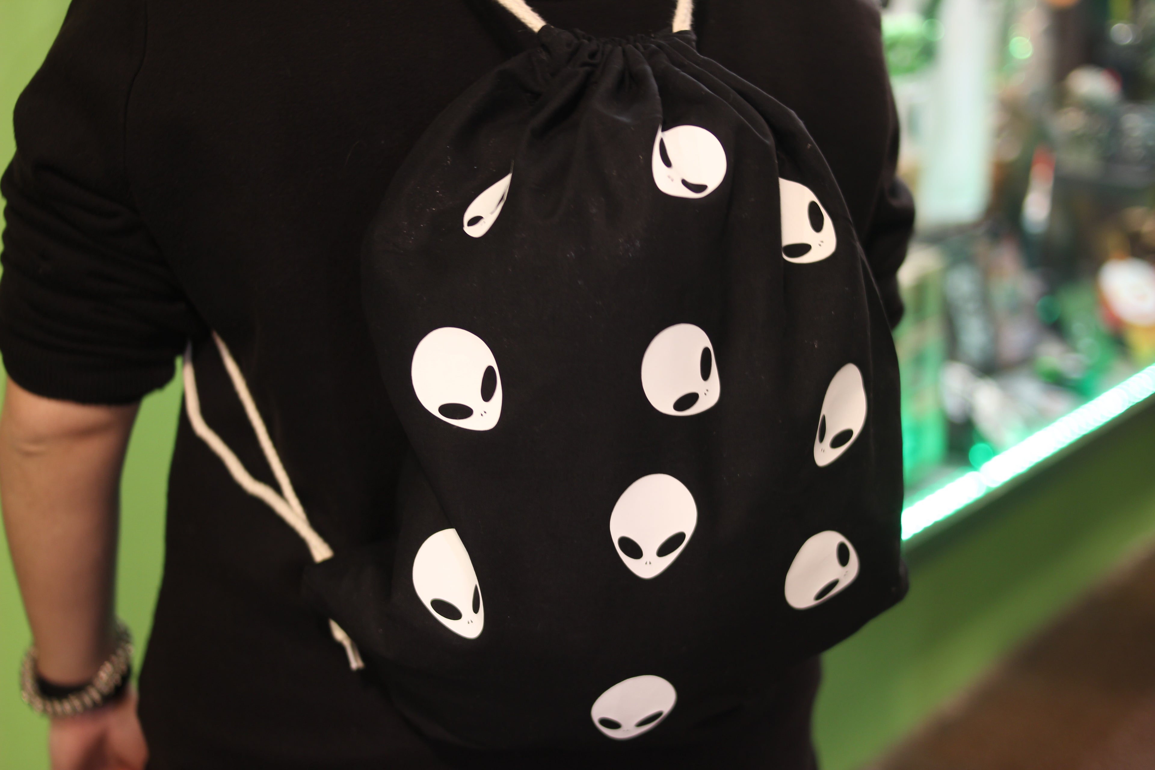 Bolsa de cordones "Aliens"