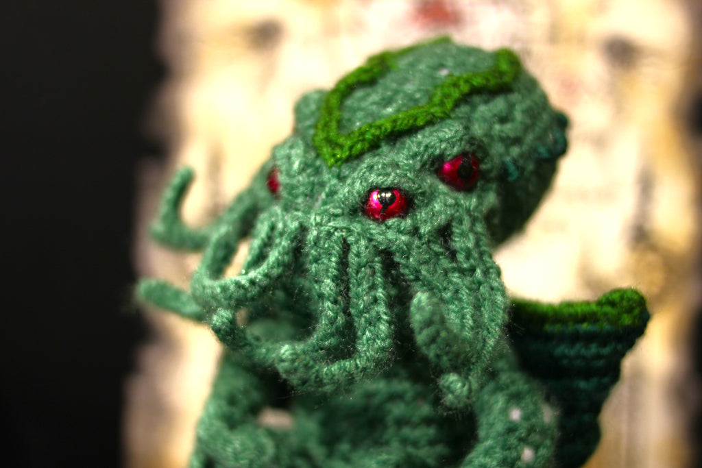 Cthulhu Wool Statue