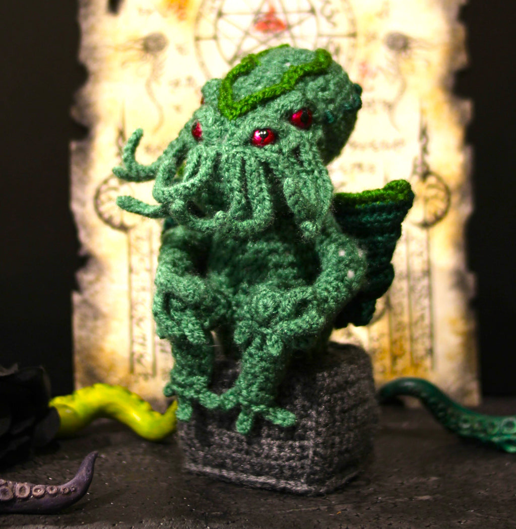 Cthulhu Wool Statue