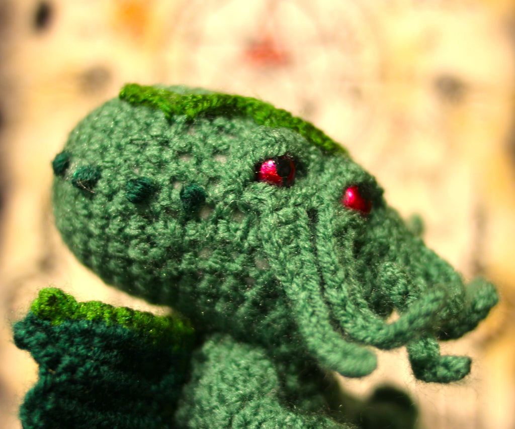 Cthulhu Wool Statue