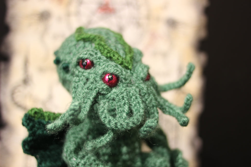 Cthulhu Wool Statue