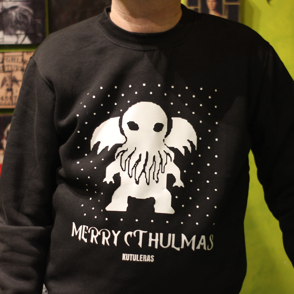 Sudadera navideña "Merry Cthulmas"