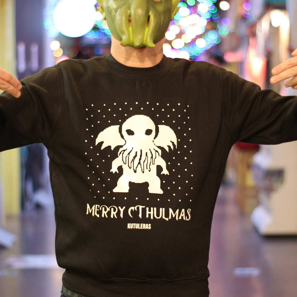 Sudadera navideña "Merry Cthulmas"