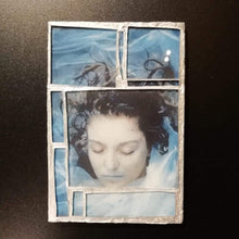 Load image into Gallery viewer, Glass mosaic magnet  &quot; Laura Palmer &quot;