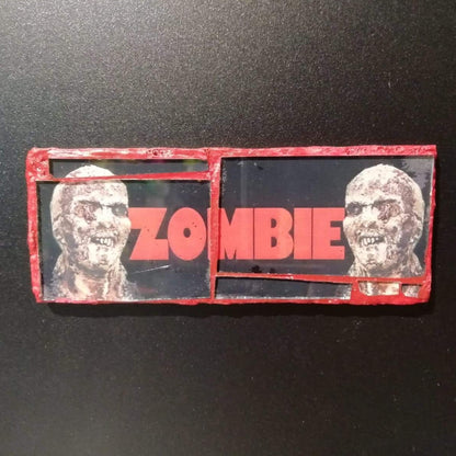 Glass mosaic magnet "Zombie"