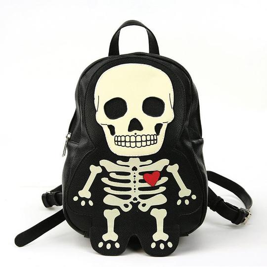 Glow in the Dark Skeleton Backpack