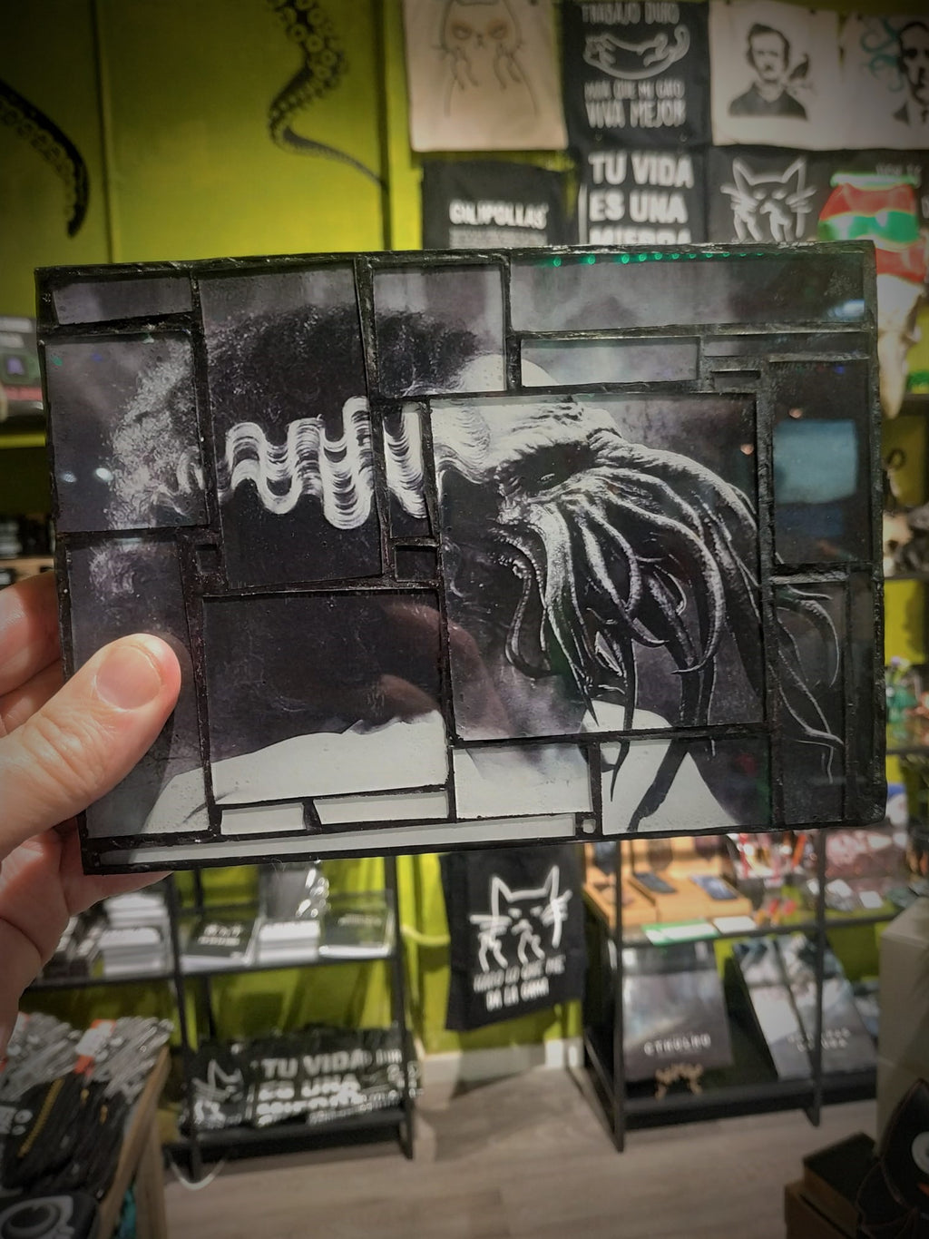 Wall Mosaic "The Bride of Frankensthulhu"