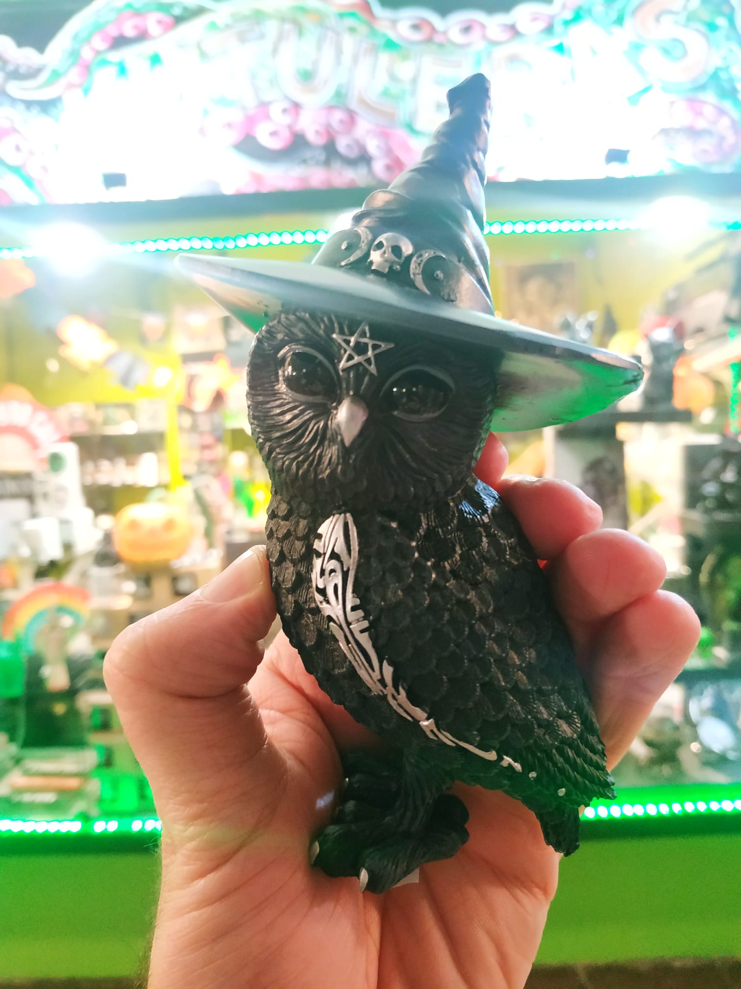 Mini Owl Witch 13.5 cm