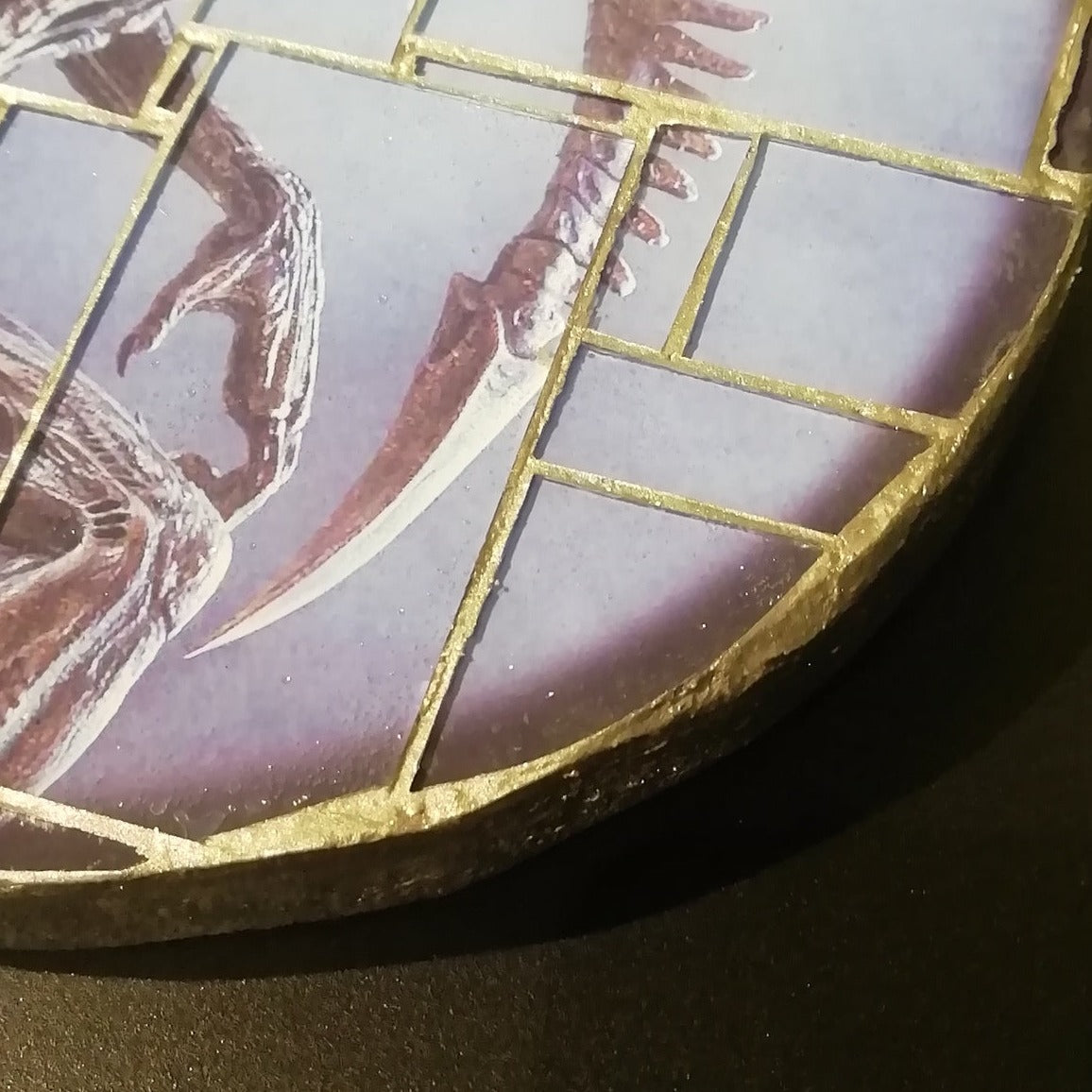 Wall Mosaic "Alien xenomorph"