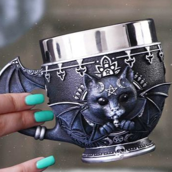 "Vampire Cat" Cup
