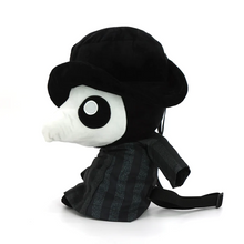 Load image into Gallery viewer, Plague Doctor Plush Backpack