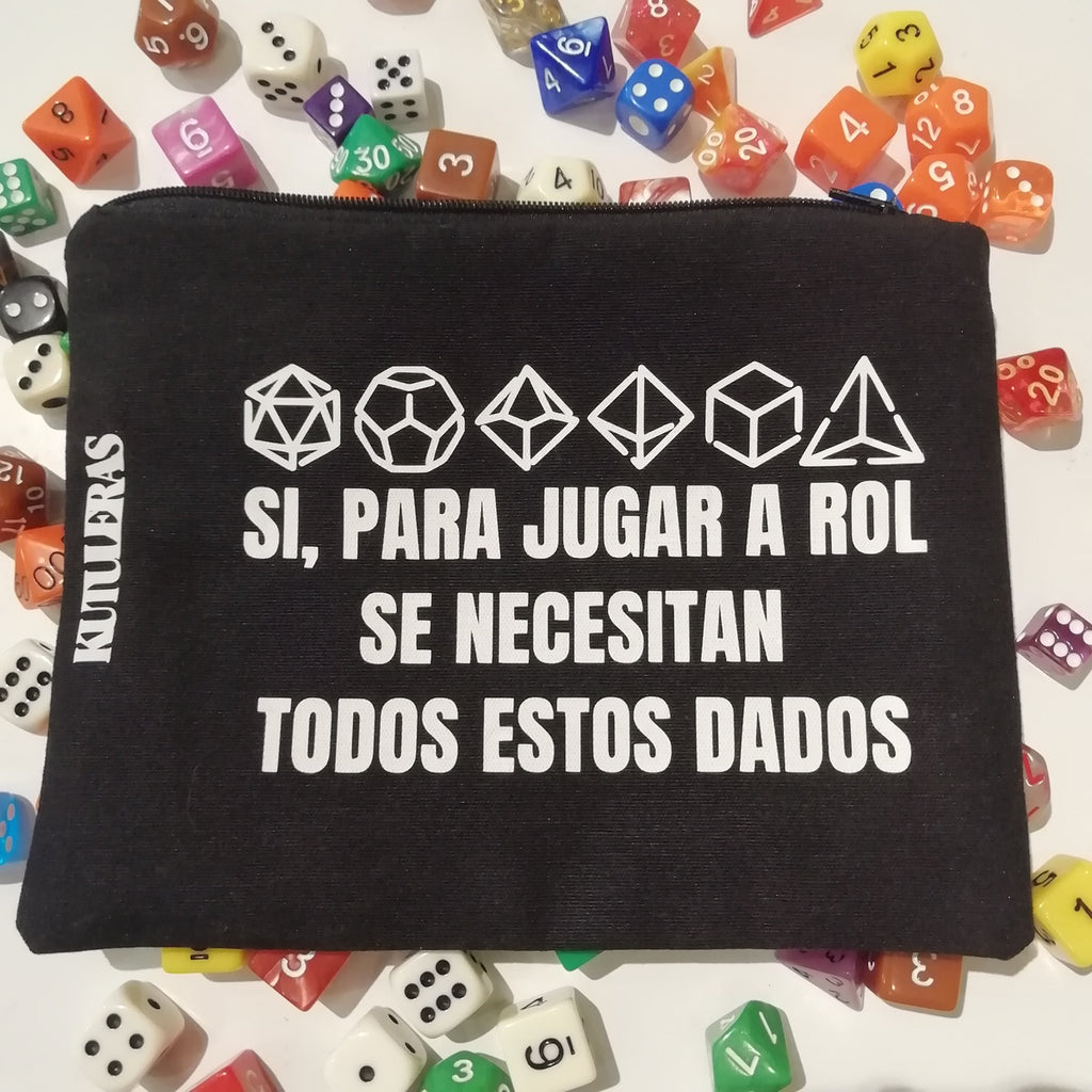 Estuche Para jugar al rol...