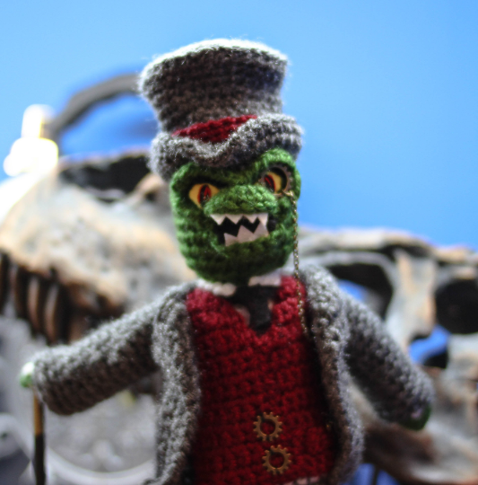 Lord Godzilla Steampunk wooldoll