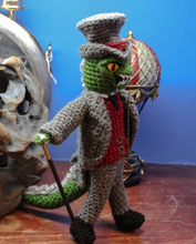 Load image into Gallery viewer, Lord Godzilla Steampunk wooldoll