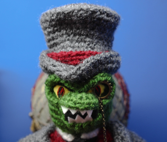 Lord Godzilla Steampunk wooldoll
