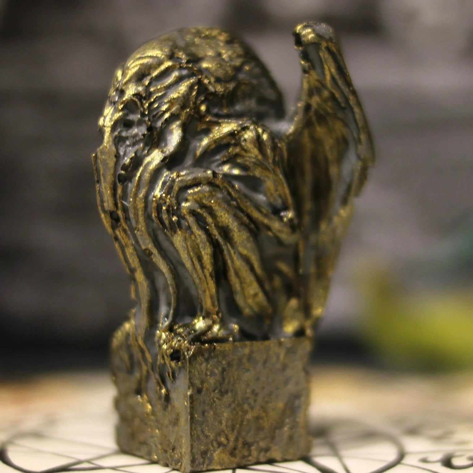 Handmade Cthulhu figurine
