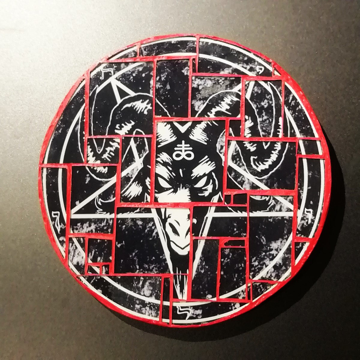 Wall Mosaic "Satan"