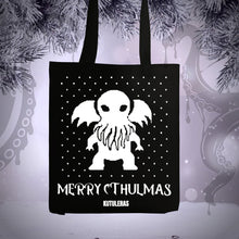 Load image into Gallery viewer, Tote bag &quot;Merry Cthulmas&quot;