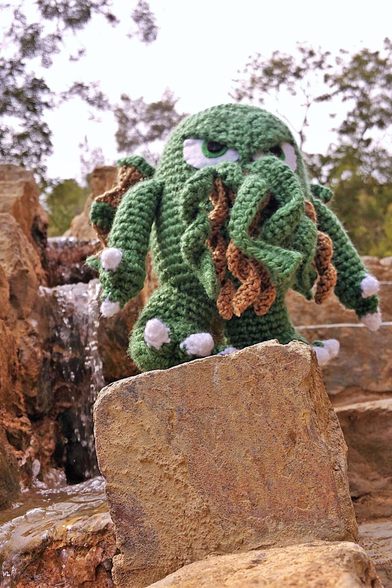 Big Cthulhu Wool Doll