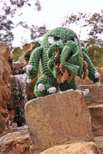 Load image into Gallery viewer, Big Cthulhu Wool Doll