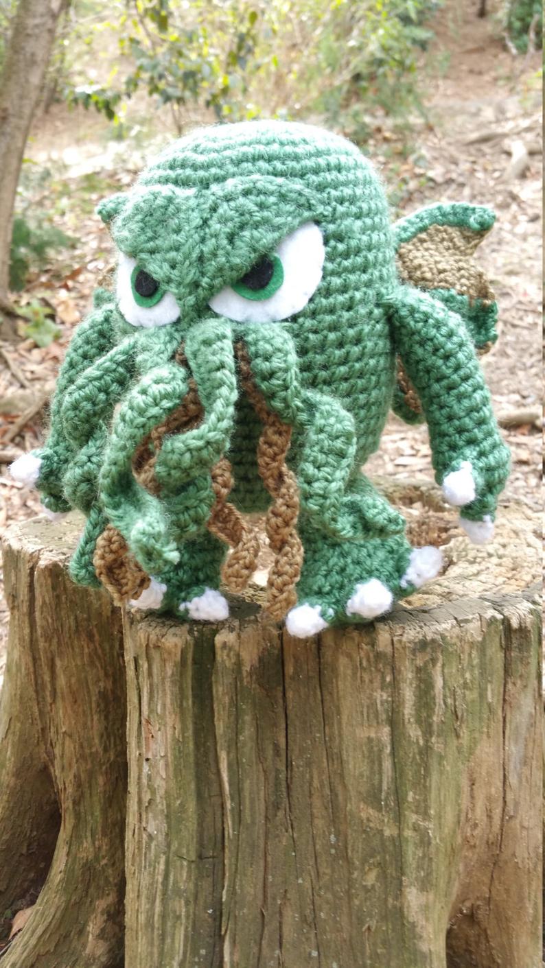 Big Cthulhu Wool Doll