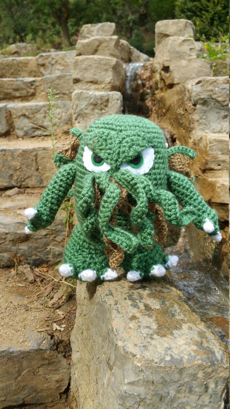 Big Cthulhu Wool Doll