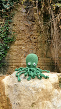 Load image into Gallery viewer, Green Octopus Doll