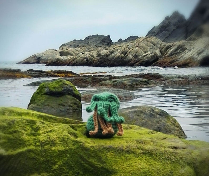 Cthulhu wool Doll amigurumi