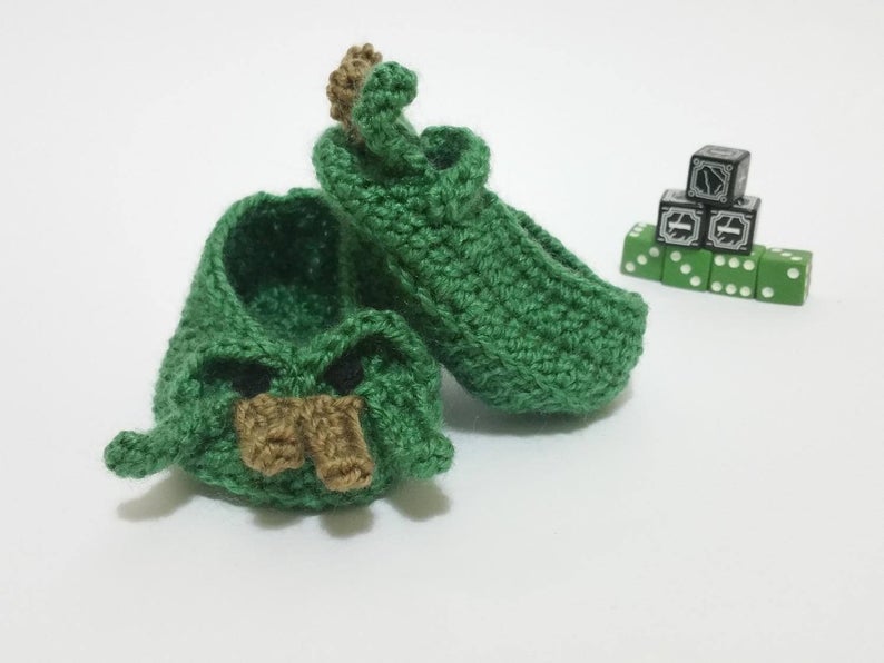 Cthulhu baby booties