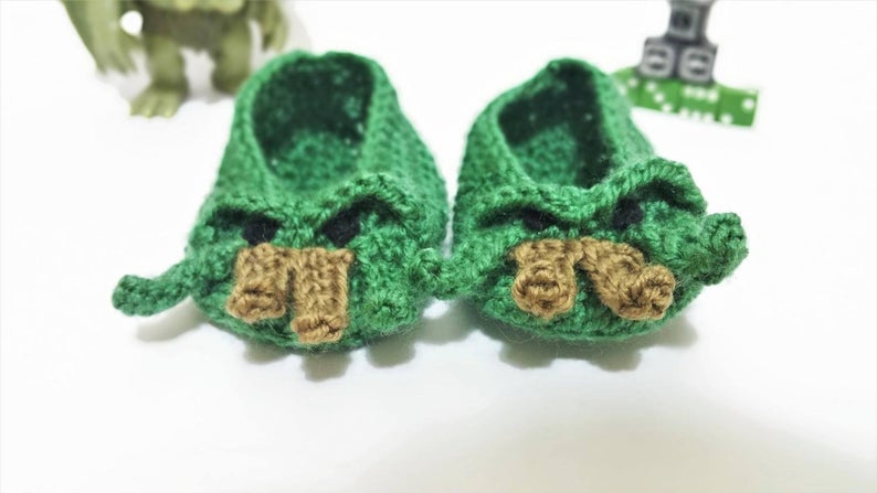 Cthulhu baby booties