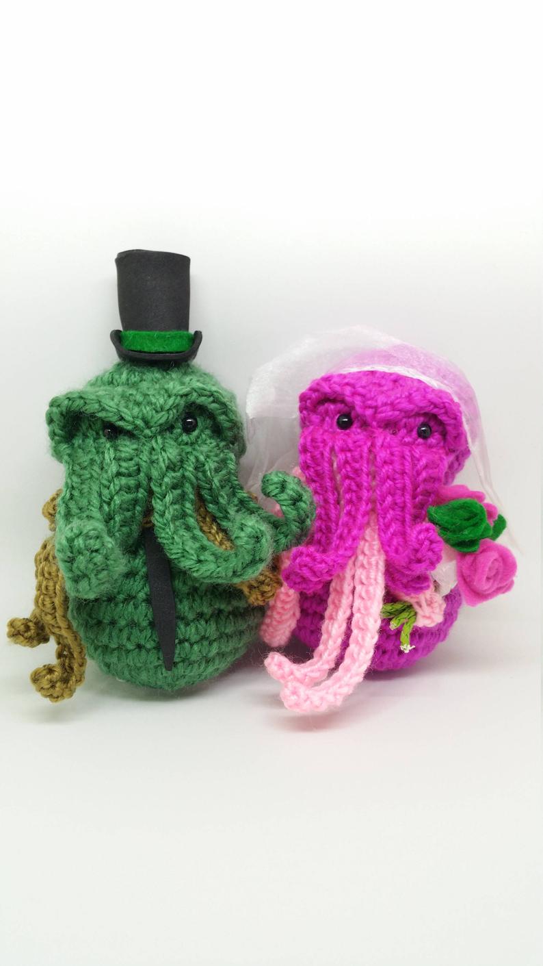 Bride & Groom Cthulhu Dolls