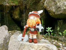 Load image into Gallery viewer, Viking Wool Doll