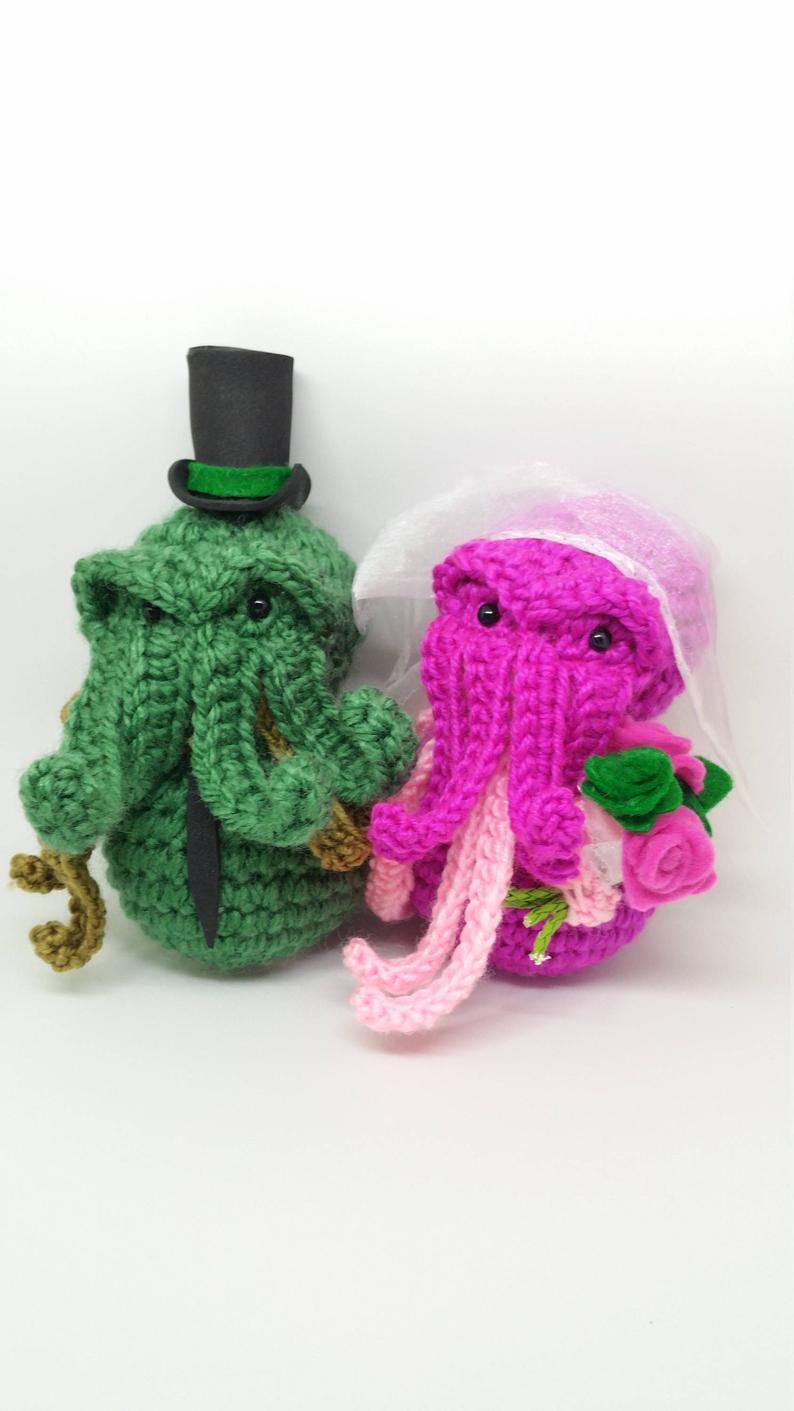 Bride & Groom Cthulhu Dolls