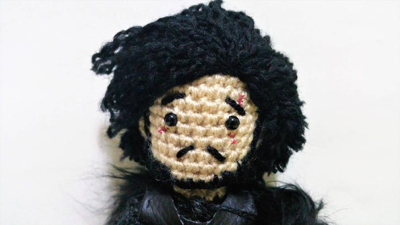 Jon Snow Wool Doll