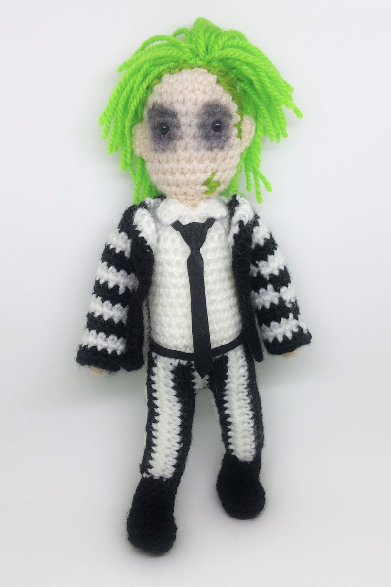 Beetlejuice Wool Doll