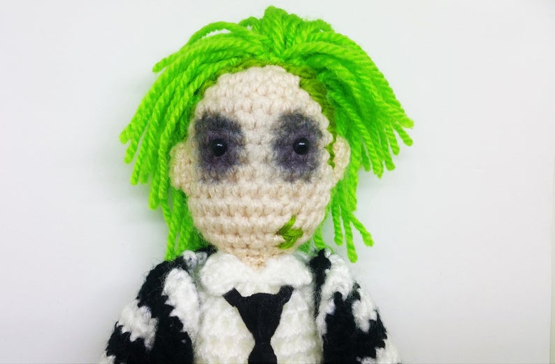 Beetlejuice Wool Doll