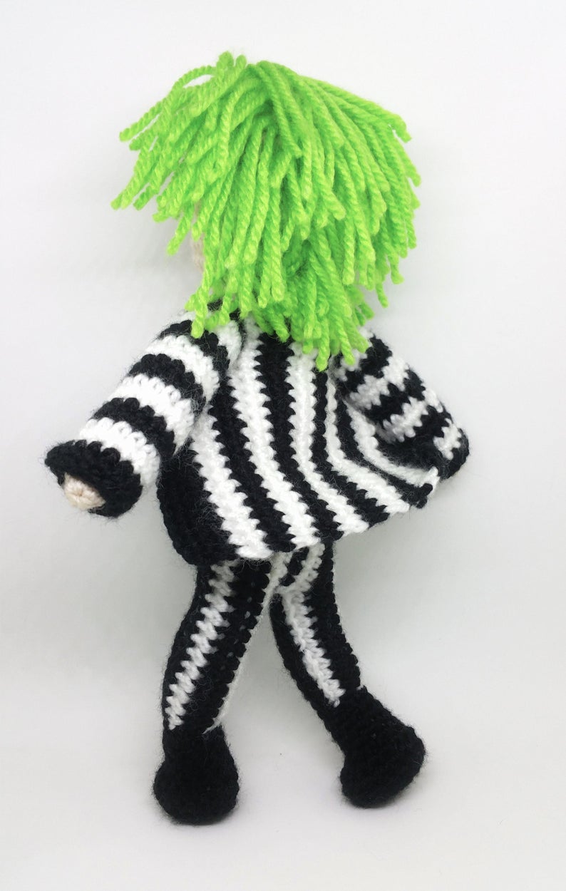 Beetlejuice Wool Doll