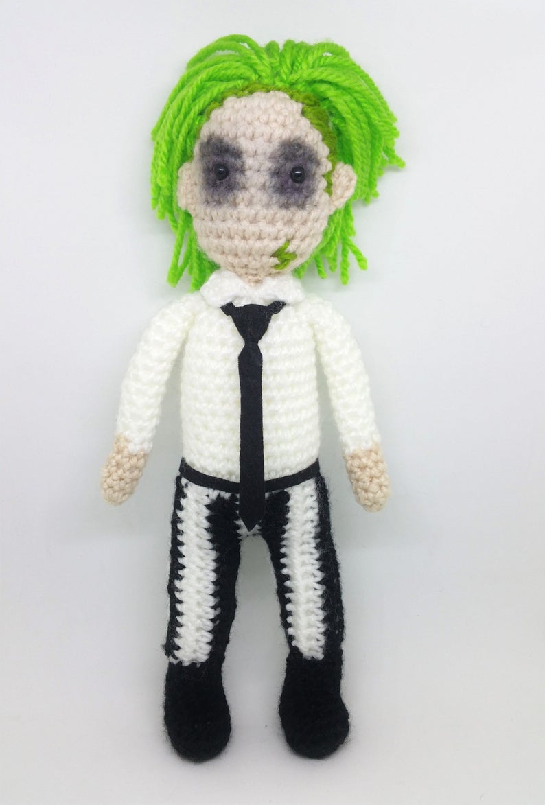 Beetlejuice Wool Doll