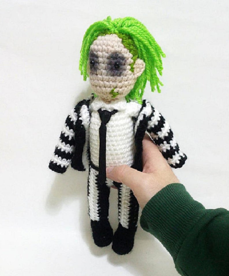 Beetlejuice Wool Doll