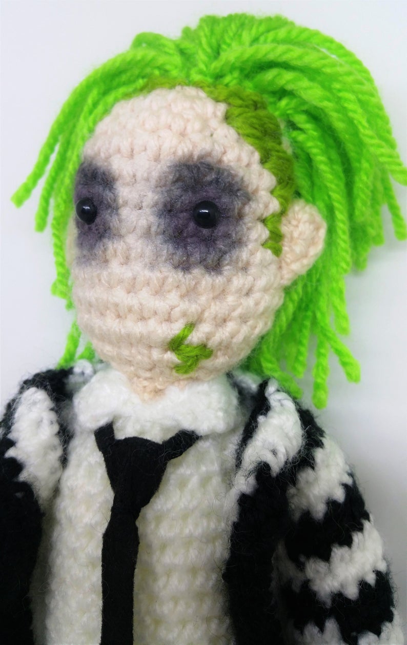 Beetlejuice Wool Doll