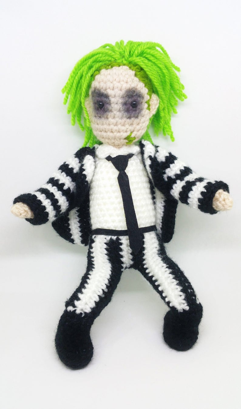 Beetlejuice Wool Doll
