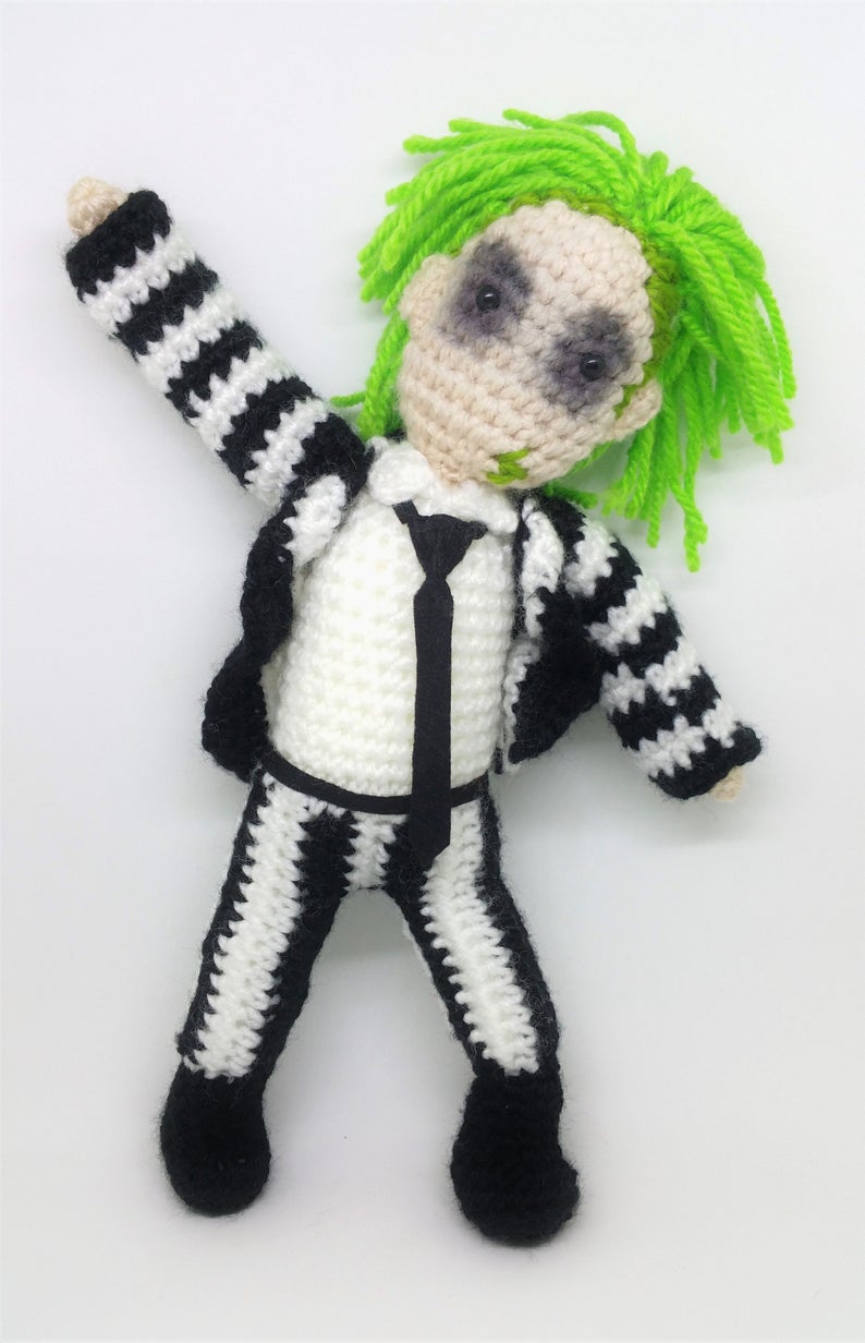 Beetlejuice Wool Doll